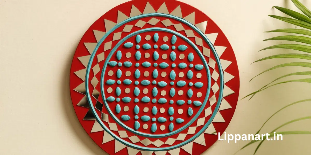 Qroof Lippan Art Material DIY Kit, A Kit with MDF Coaster Essal