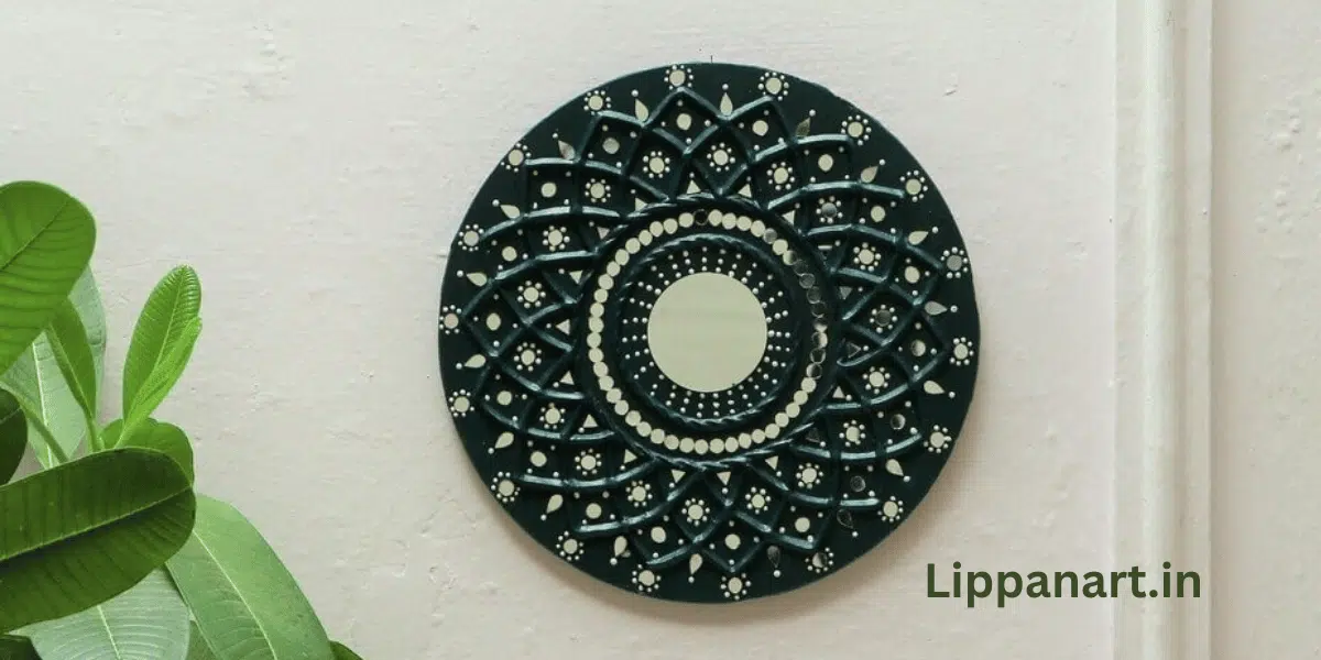 decordial 12 inches Round MDF Lippan Art Materials