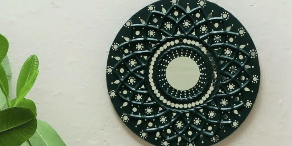 Qroof Lippan Art Material DIY Kit, A Kit with Lippan Mirror Mould it Clay  Cone Ceramic